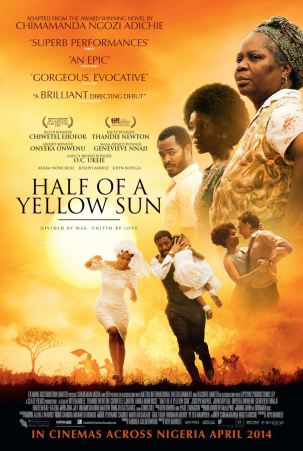 This is the cover photo for Half of a Yellow Sun.